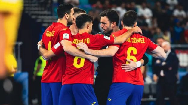 Futsal: España logró su primera victoria y el sábado cerrará el grupo ante Libia