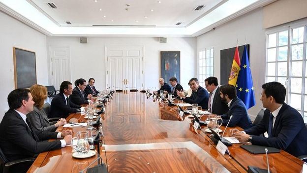 Sánchez dialoga con líderes de ciberseguridad en La Moncloa