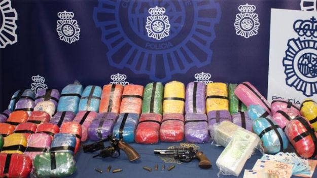 La Policía Nacional desarticula una organización dedicada a la comisión de “vuelcos” en operaciones de narcotráfico