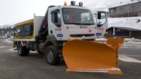 Preparadas para hacer frente a las nevadas en Asturias, Castilla y León, Extremadura, Galicia y Madrid 716 máquinas quitanieves y 130.278 toneladas de fundentes