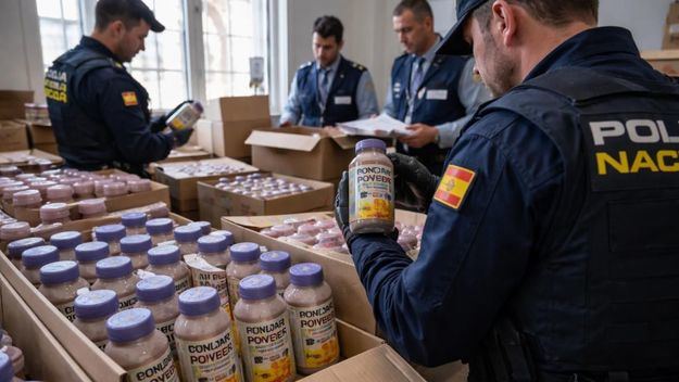 Policía Nacional incauta más de 200 batidos ilegales en supermercados de Barcelona