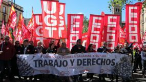 Los sindicatos agitarán las calles si no se reparte la riqueza