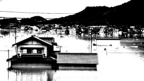 Las peores inundaciones en Japón desde 2004