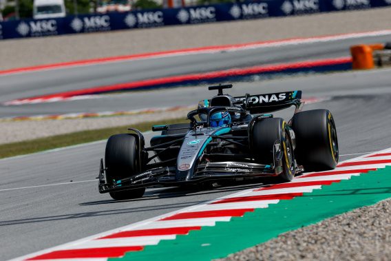 Russell Termina Cuarto en el Gran Premio de España 2025