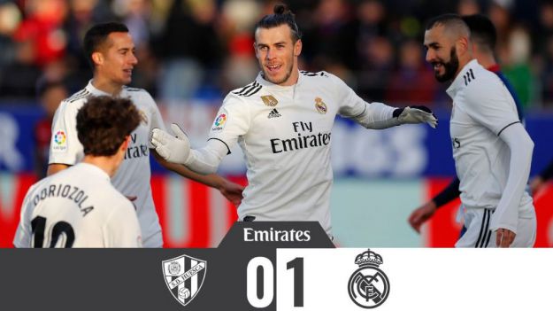 Un solitario gol de Bale da un respiro al Real Madrid