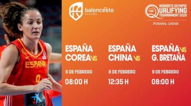 España ya conoce los horarios del Preolímpico de China