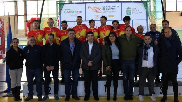 Concluye la edición 2020 del Campeonato de España de Ciclismo Adaptado en Pista