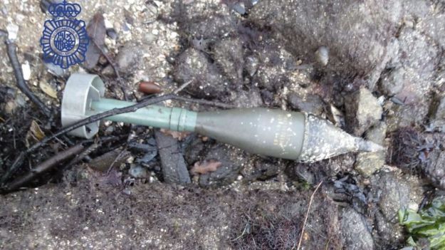 Encuentran una granada de mortero en la playa de Rande, en Redondela