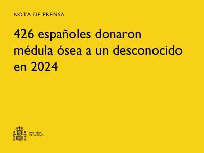 Crecen las donaciones de médula ósea en España: 426 en 2024
