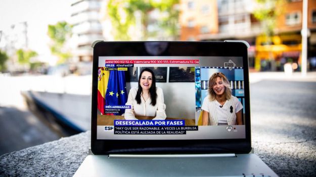 Arrimadas: "Con cada voto en el Congreso hay que pensar en qué es lo mejor para los españoles"