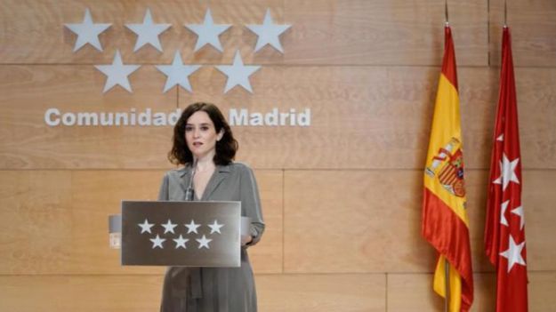 Isabel Díaz Ayuso carga contra el Gobierno tras dejar a Madrid en la 'Fase 0'