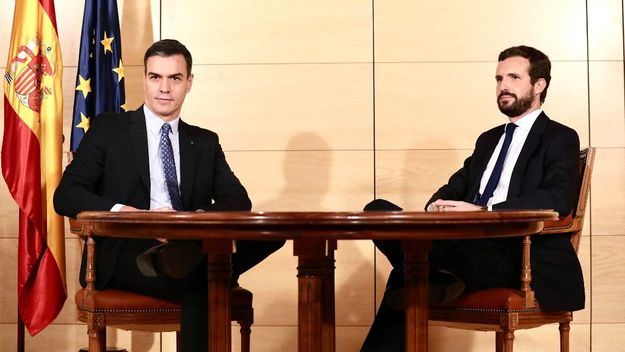 Casado asegura que Sánchez no le llama desde el 4 de mayo: "Esto fuera no se cree"