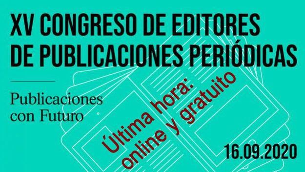El XV Congreso de Editores de la AEEPP será virtual y gratuito