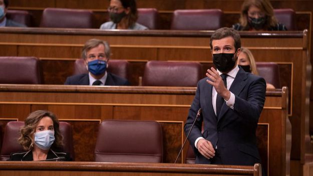 Casado a Sánchez: 'Si le queda un mínimo de dignidad institucional debe cesar a su gobierno radical'