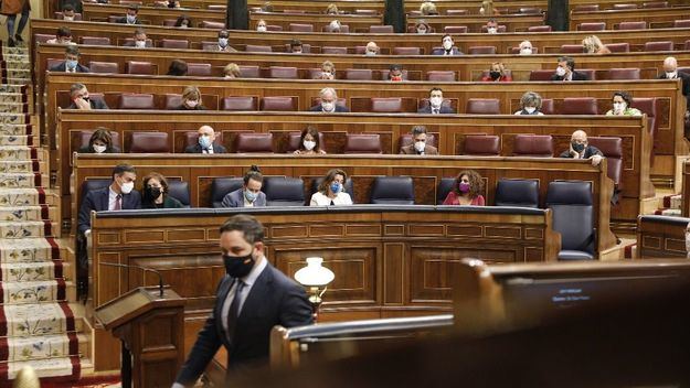 El Congreso rechaza la moción de censura de Vox contra el Gobierno con el 'no' del PP