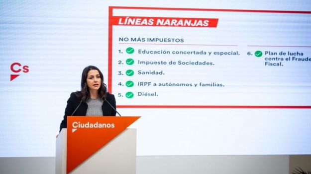 Arrimadas: "Vamos a seguir denunciando con firmeza las barbaridades de este Gobierno"