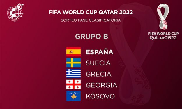 Conoce a los rivales de España en la fase de clasificación del Mundial de Catar 2022