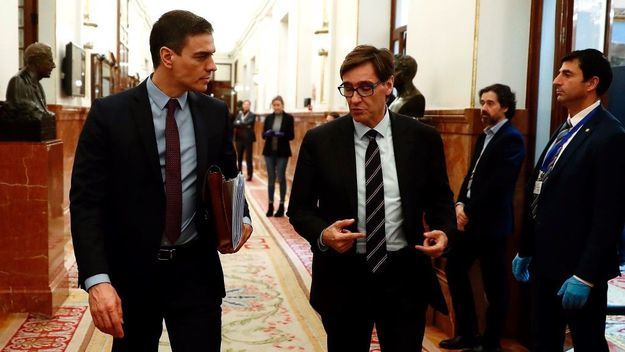 Pedro Sánchez defiende la candidatura de Illa a la Generalitat