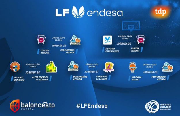 Tramo final de la temporada de La Liga Femenina Endesa