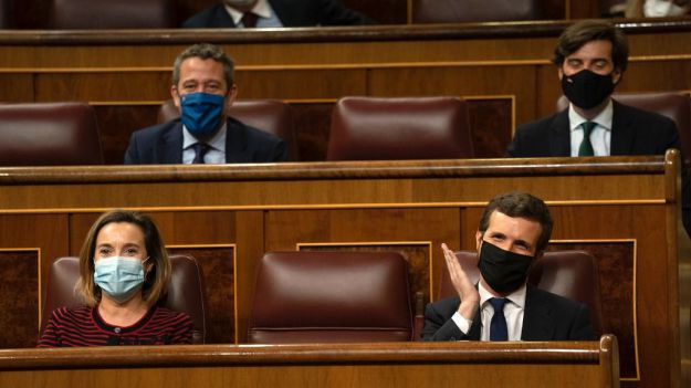 Casado acusa a Sánchez de "arrancar" el informe del Consejo de Estado del decreto de fondos europeos