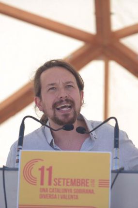 La Diada reúne a Ada Colau y Pablo Iglesias