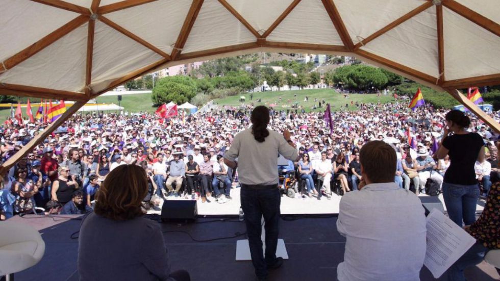 La Diada reúne a Ada Colau y Pablo Iglesias