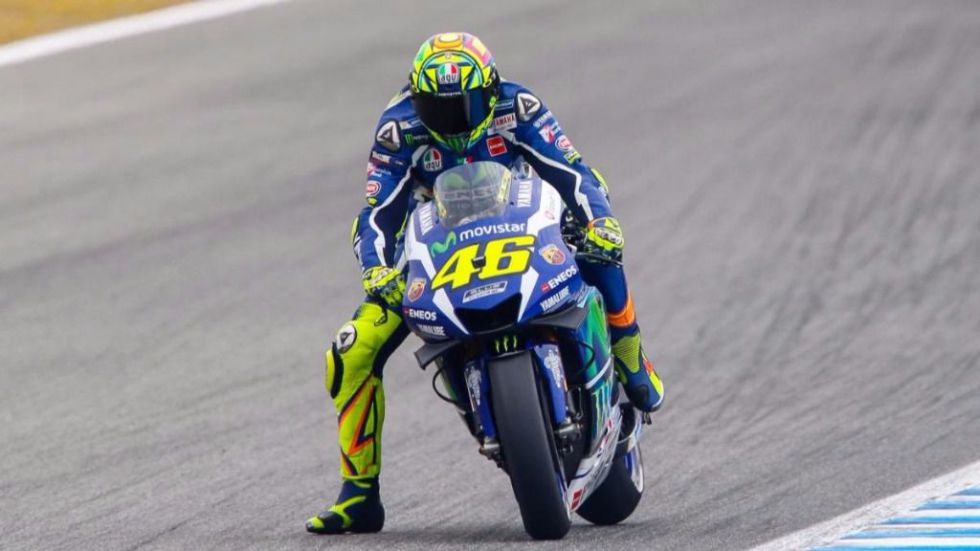 Rossi se prepara ya para el GP de Aragón