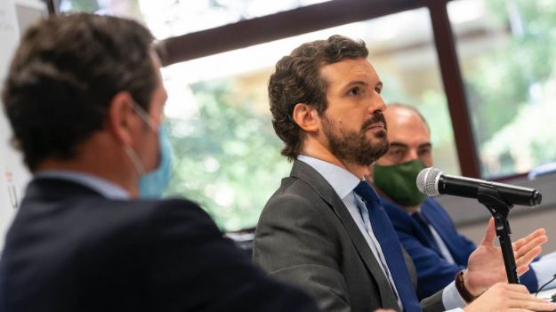 Casado responde a las críticas del Gobierno a la Justicia