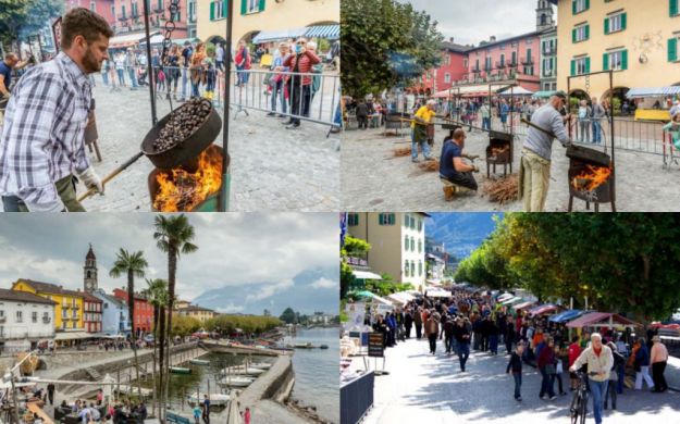 Tesino (Suiza): Fiesta de las castañas