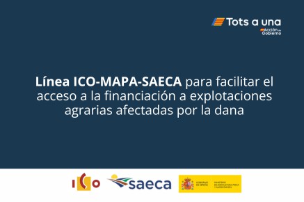 Ayudas de 275 millones para agricultores afectados por la dana hasta septiembre de 2026