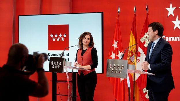 Ayuso y Mañueco denuncian el reparto "arbitrario" de los fondos europeos