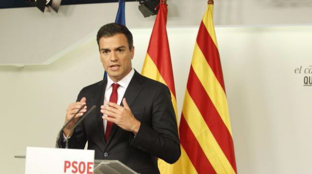 Pedro pide elecciones en Cataluña