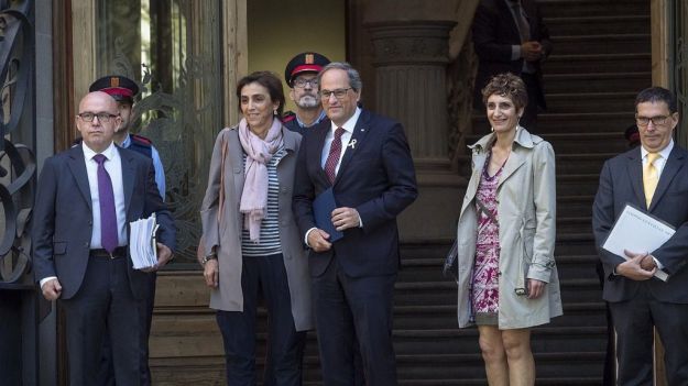 El TSJC condena a Quim Torra a 15 meses de inhabilitación