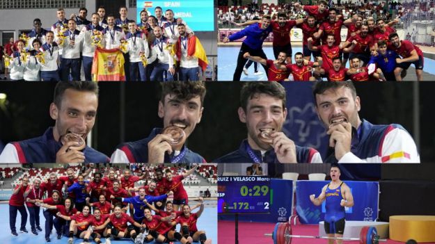 ¿Cuántas medallas ha conseguido España en los Juegos Mediterráneos de Orán 2022?