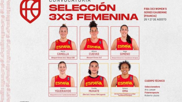 Selecciones 3x3: Un cuarteto de oro para seguir escalando posiciones en el Women's Series