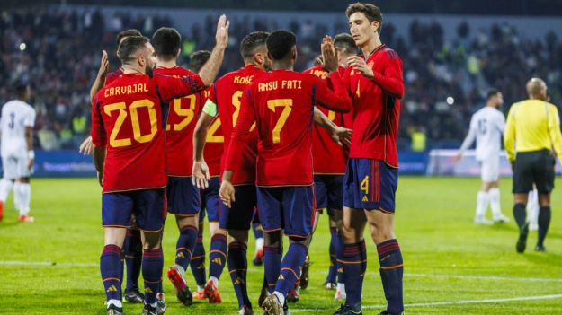 La Selección Española de Fútbol vence a Jordania (1-3)