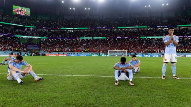 Así se ha mostrado Luis Enrique tras la derrota de España en el Mundial