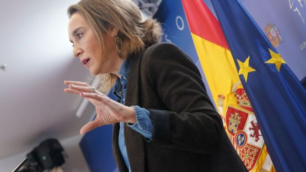 Cuca Gamarra asegura que el PP adoptará medidas para frenar la 'deriva autoritaria' del Gobierno