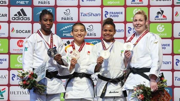 La judoka Ai Tsunoda se cuelga el oro en el Grand Slam de París