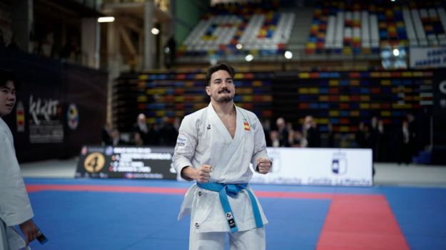 Damián Quintero y Paola García a la final del Campeonato de Europa de Karate