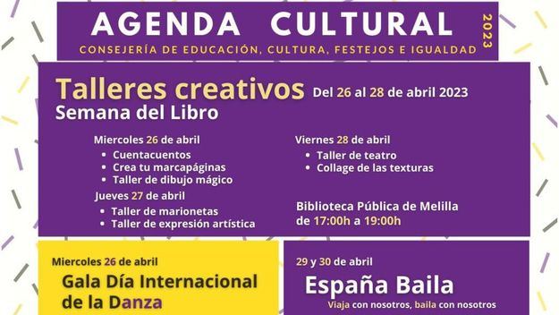 Agenda cultural de la semana en Melilla
