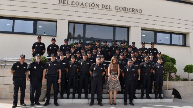 Melilla recibe a 41 policías nacionales en prácticas que reforzarán la seguridad de la ciudad