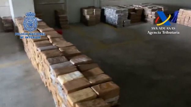El mayor alijo de cocaína en España descubierto en el Puerto de Algeciras