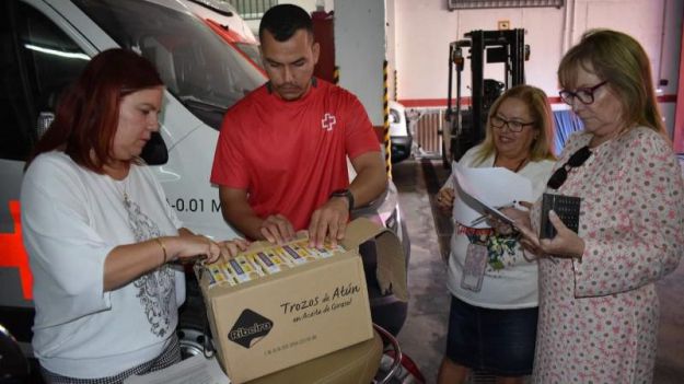 Arranca el reparto de alimentos del Gobierno para 900 familias desfavorecidas de Melilla