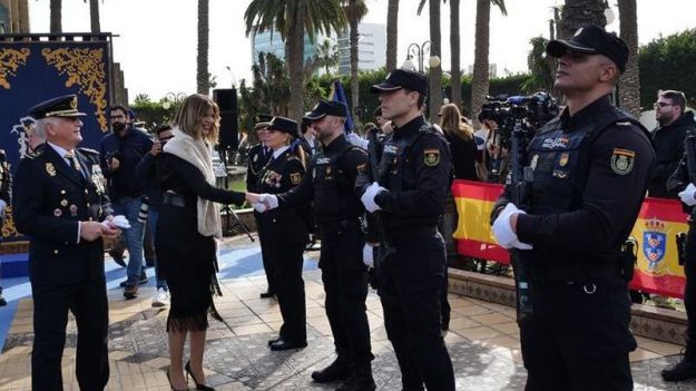 Melilla conmemora 200 años "de esfuerzo por proteger nuestro país" de la Policía Nacional
