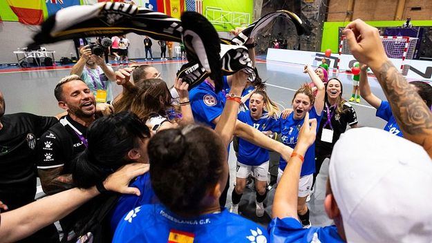 La celebración de la primera Copa de Melilla CD Torreblanca