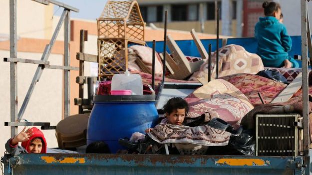 Gaza: Los desplazados de Rafah suman ya 800.000 personas