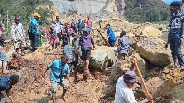 ONU: Se teme haya 670 muertos en un desprendimiento de tierras en Papúa Nueva Guinea