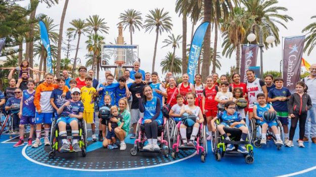 Melilla disfruta de un exitoso Plaza 3x3 CaixaBank