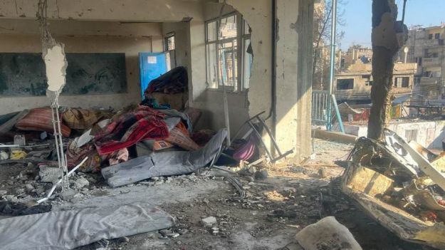 Israel bombardea una escuela de la UNRWA con decenas de muertos